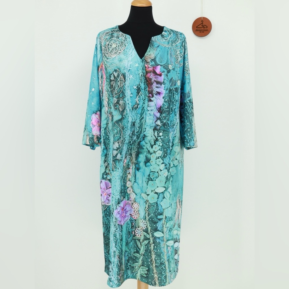 NORACORA Casual V‎ Neck Dress